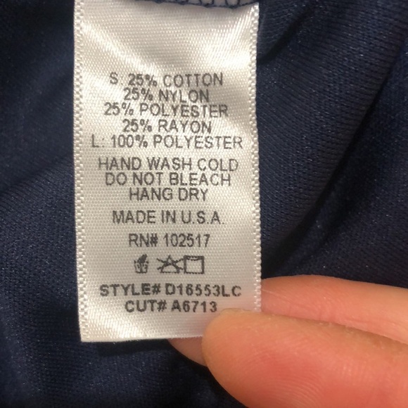 Francesca’s Collection Soprano Midi Dress Size Medium Navy Blue Floral Lace - Picture 7 of 9